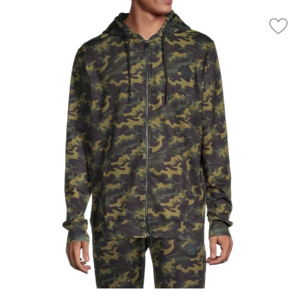 Bertigo Camo Hooded Sweatshirt